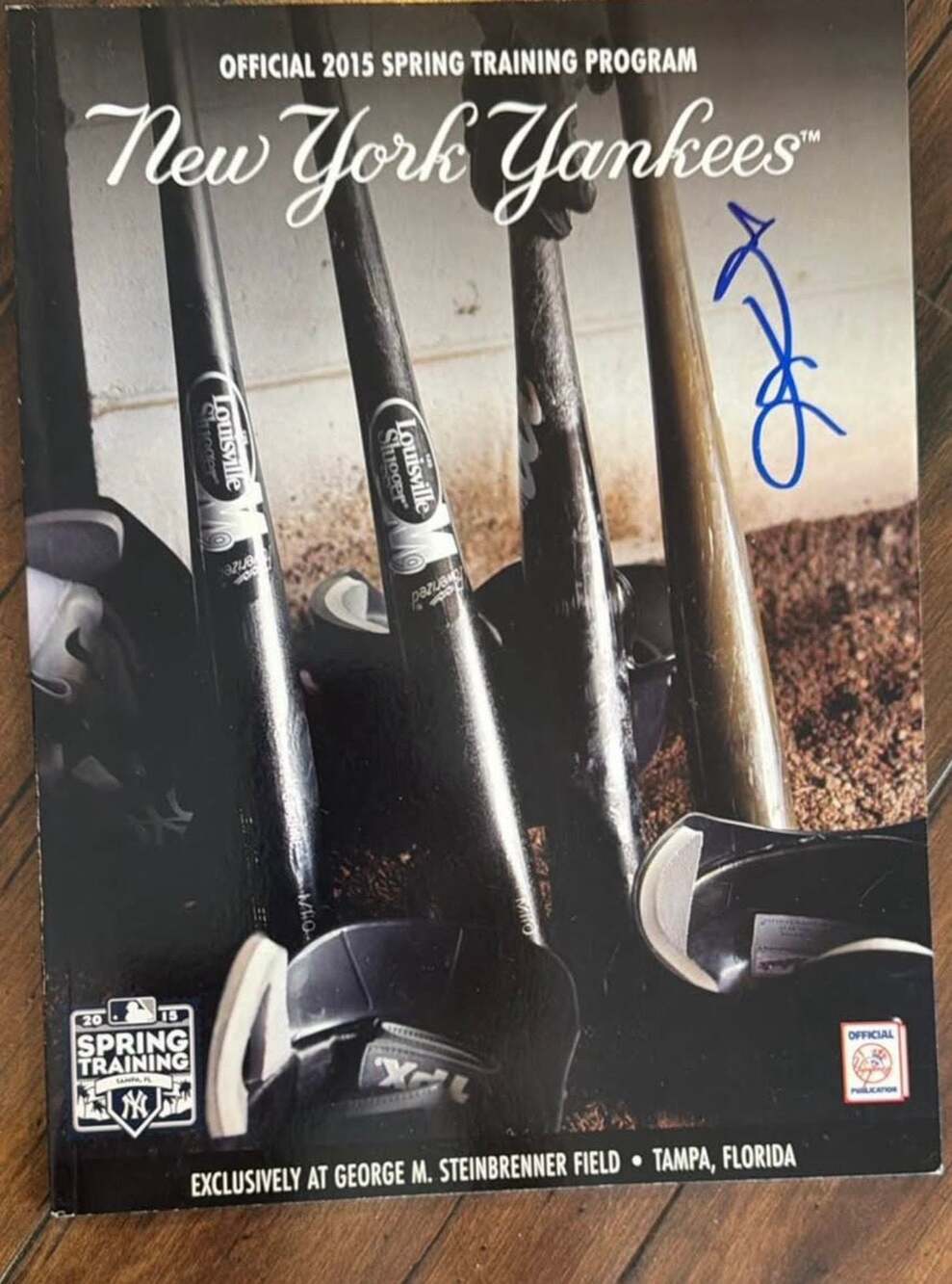2015 New York Yankees Official Spring Training Program